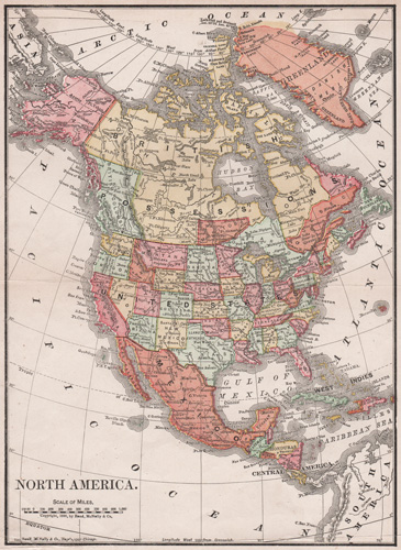North America, 1891